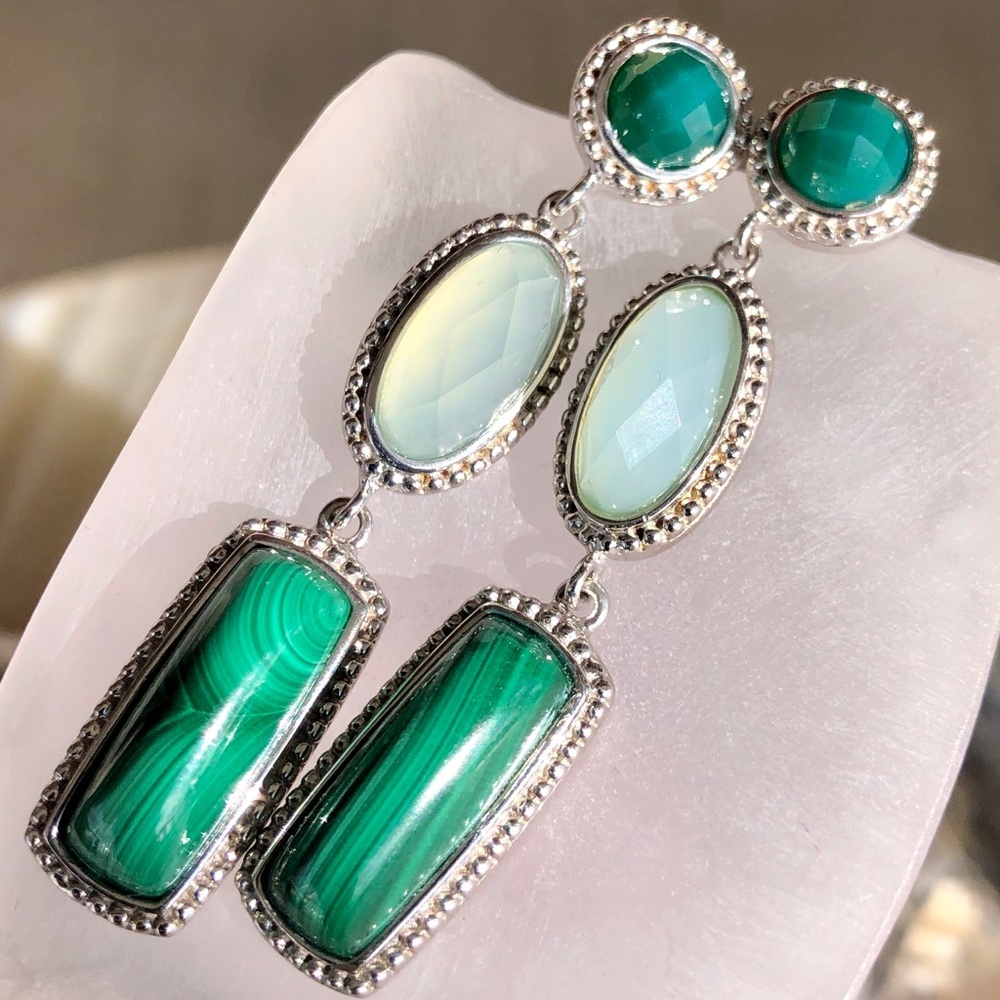 Pangea Mines 3-tier earrings MSRP $379.99